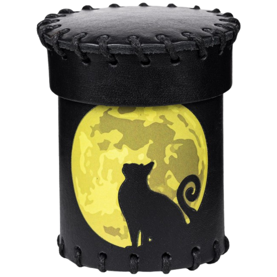 Cats Leather Dice Cup (PREORDER)