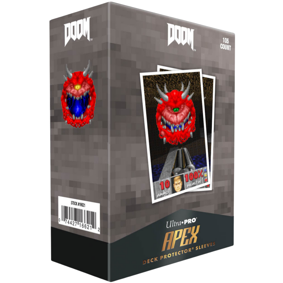 Ultra Pro Sleeves: APEX - DOOM Creatures of Hell - Cacodemon (105ct) (PREORDER)