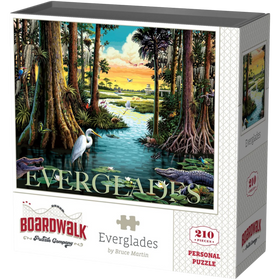 Boardwalk Puzzle Company: Everglades National Park - Personal Puzzle (210pcs)