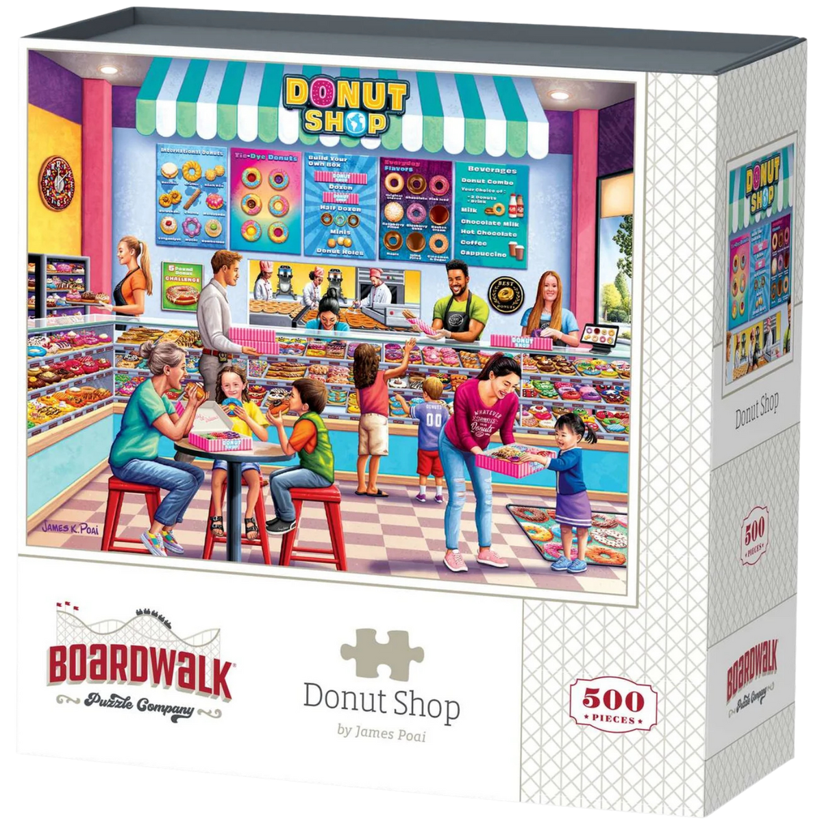 Boardwalk Puzzle Company: Donut Shop (500pcs)