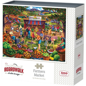 Boardwalk Puzzle Company: Farmers Market (500pcs)