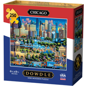 Boardwalk Puzzle Company: Chicago - Mini Puzzle (250pcs)