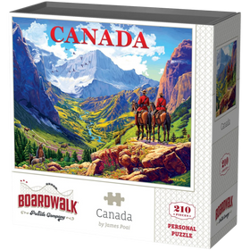 Boardwalk Puzzle Company: Canada - Personal Puzzle (210pcs)