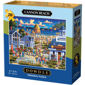 Boardwalk Puzzle Company: Cannon Beach - Personal Puzzle (210pcs)