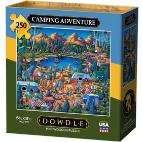 Boardwalk Puzzle Company: Camping Adventure - Mini Puzzle (250pcs)