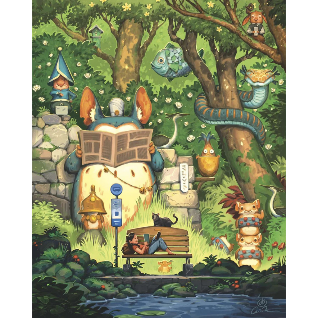 Boardwalk Puzzle Company: Bus Stop (500pcs)