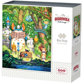 Boardwalk Puzzle Company: Bus Stop (500pcs)