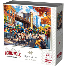Boardwalk Puzzle Company: Bike Race - Personal Puzzle (210pcs)
