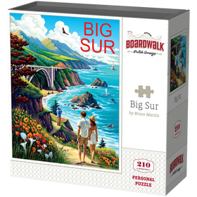 Boardwalk Puzzle Company: Big Sur - Personal Puzzle (210pcs)