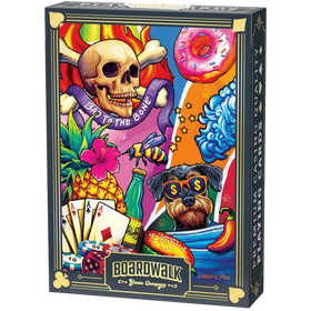 Boardwalk Puzzle Company: Bad To the Bone Playing Cards