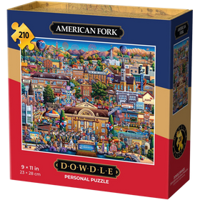 Boardwalk Puzzle Company: American Fork - Personal Puzzle (210)