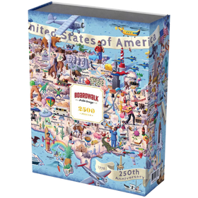 Boardwalk Puzzle Company: America the Beautiful 250th Anniversary (2500pcs)