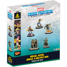 Marvel Crisis Protocol - Mirage, Havok, Jubilee, & Multiple Man Character Pack (PREORDER)