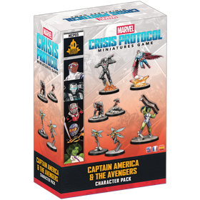 Marvel: Crisis Protocol - Captain America & The Avengers Character Pack (PREORDER)