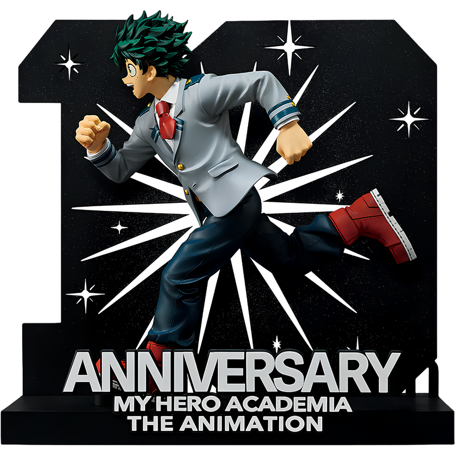 My Hero Academia: Izuku Midoriya -10th Anniversary- (The Story of How He Became the Greatest Hero) Masterlise Ichibansho Figure (PREORDER)