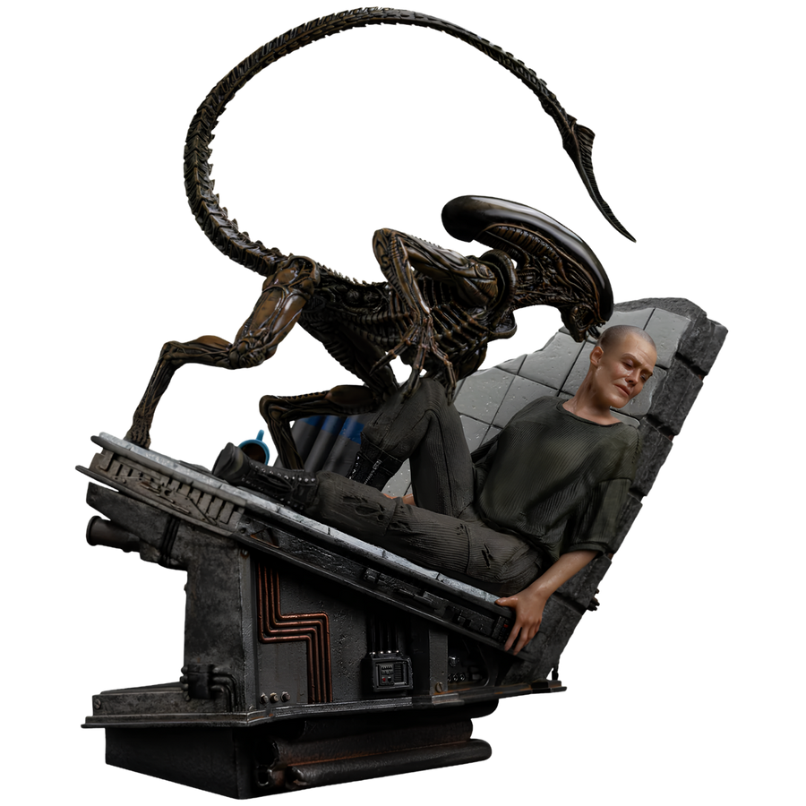 Alien 3: Ellen Ripley & Dog Alien ALIEN129125-10 - Art Scale 1/10 Statue (PREORDER)