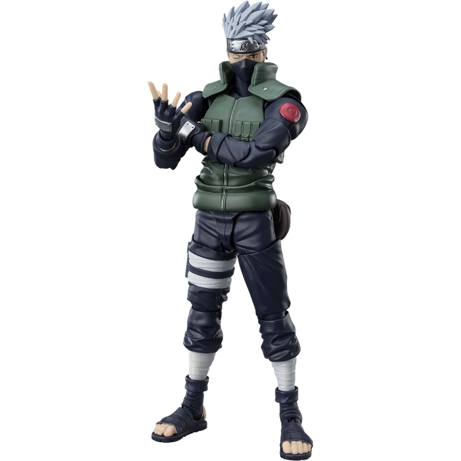 Naruto: Shippuden: Kakashi Hatake (The Famed Sharingan Hero) - TAMASHII NATIONS S.H.Figuarts Action Figure (PREORDER)