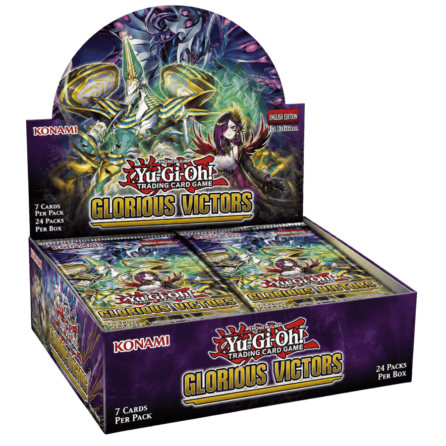 Yu-Gi-Oh!: Glorious Victors - Booster Box 1st Edition (Bulk Discounts) (PREORDER)