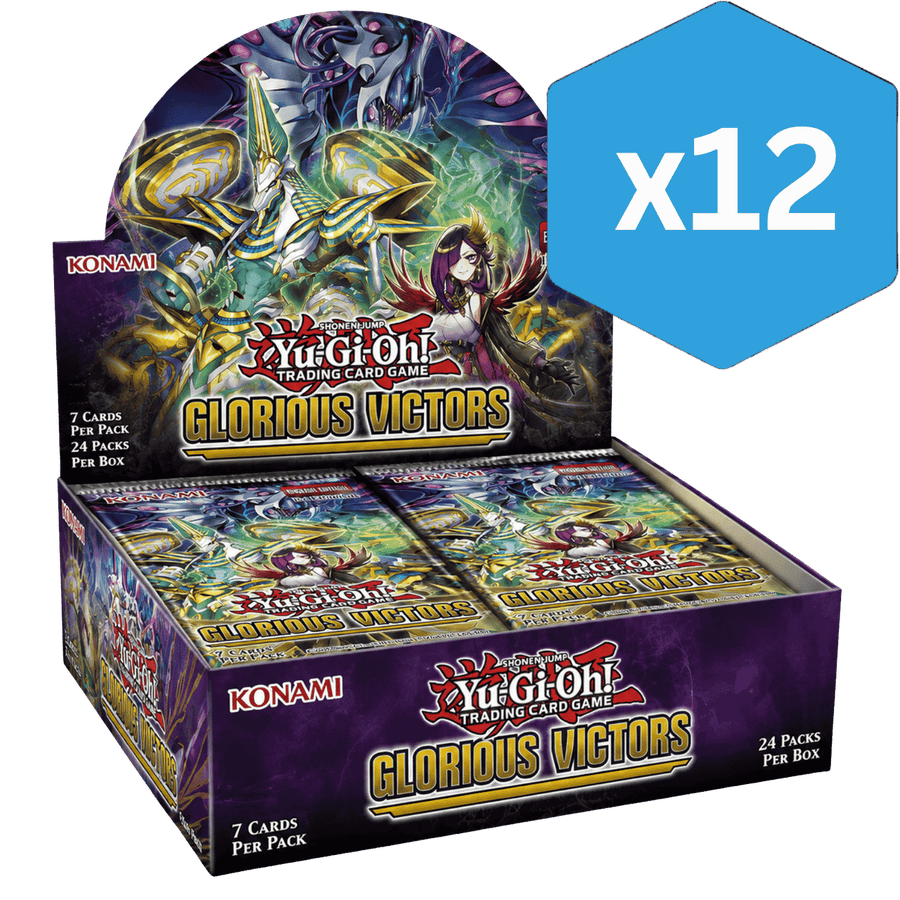 Yu-Gi-Oh!: Glorious Victors - Booster Box 1st Edition (Sealed Case) (PREORDER)