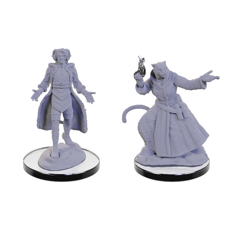 Critical Role Unpainted Miniatures: Lucien Tavelle & Cree Deeproots (Wave 5)