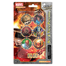 Marvel HeroClix: Avengers Forever - Ghost Rider Dice & Token Pack