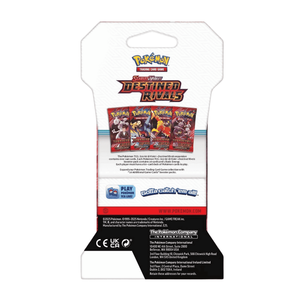 Pokemon: Scarlet & Violet - Destined Rivals - Sleeved Booster Pack