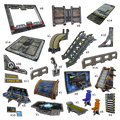 Battle Systems Terrain: Outlands Core Set