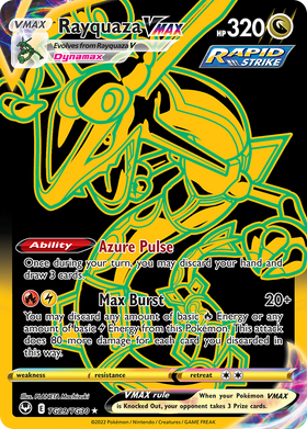 Rayquaza VMAX TG29/30 - Silver Tempest Trainer Gallery Holofoil (LP)