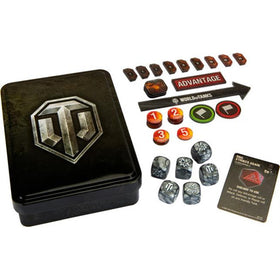 World of Tanks Miniatures Game: Gaming Dice & Tokens Set Tin