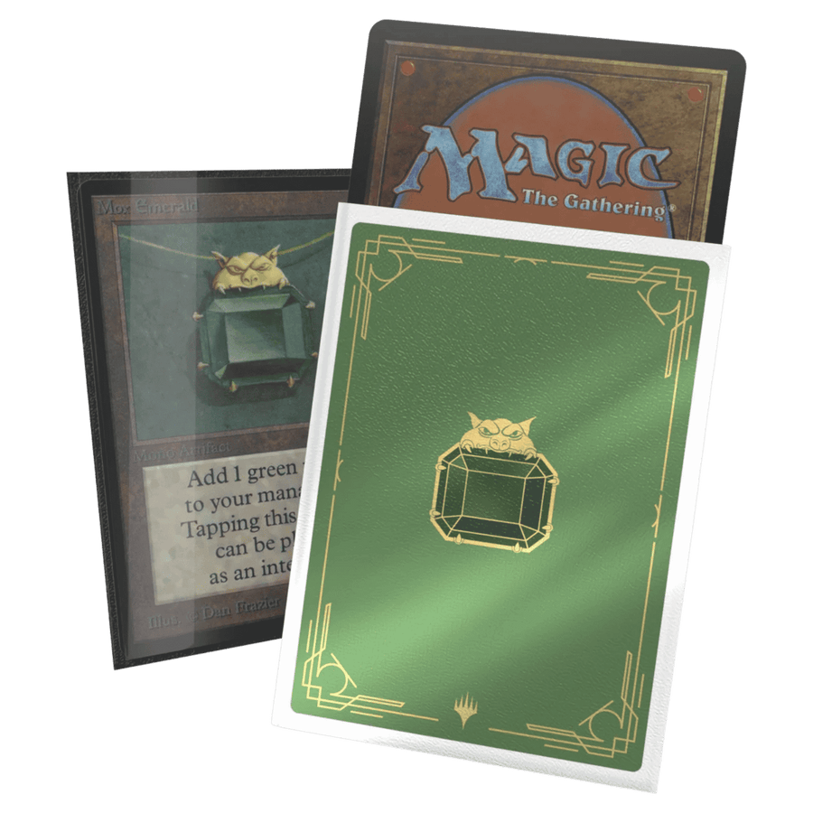 Ultimate Guard Sleeves: MTG "Mox Collection" Emerald (100ct) (PREORDER)