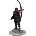 Wizkids Deep Cuts Unpainted Miniatures: Female Human Rogue (Wave 20)