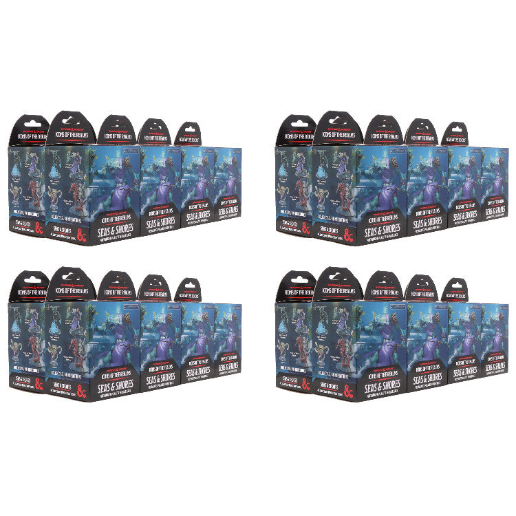 Dungeons & Dragons Miniatures: Icons of the Realms - Seas & Shores - Booster Case (32)