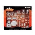 Wizkids Deep Cuts Unpainted Miniatures: Castle - Kingdom Retainers