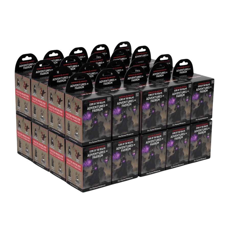 Dungeons & Dragons Miniatures: Icons of the Realms - Adventures in Faerun - Booster Case (40)
