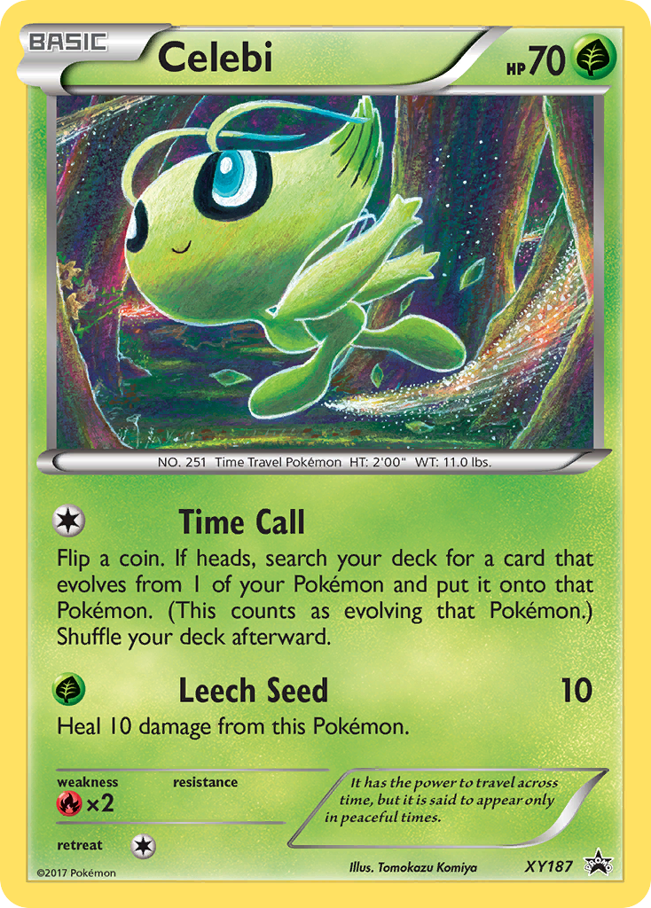 Celebi XY187/211 - XY Black Star Promos Holofoil (HP)