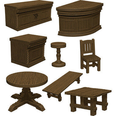 Dungeons & Dragons Miniatures: Icons of the Realms - Yawning Portal Inn - Bars & Tables