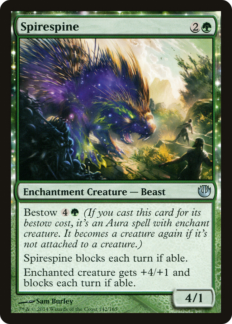 Spirespine (JOU-142) - Journey into Nyx: (enchantment) Foil