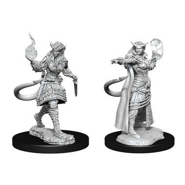 Dungeons & Dragons: Nolzur's Marvelous Unpainted Miniatures - Female Tiefling Sorcerer (Wave 15)