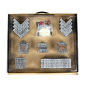 Wizkids Miniatures 4D Settings: WarLock Tiles - Dungeon Tiles II - Full Height Stone Walls Expansion