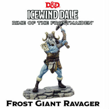 Dungeons & Dragons Miniatures: Icewind Dale - Rime of the Frostmaiden - Frost Giant Ravager