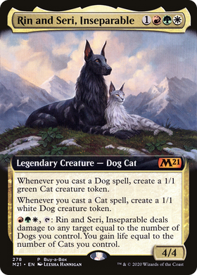 Rin and Seri, Inseparable (BABP-278) - Core Set 2021: (Extended Art) Foil (MP)
