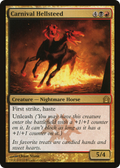 Carnival Hellsteed (RTR-147) - Return to Ravnica Foil