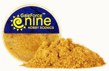 Gale Force Nine: Hobby Scenics - Hobby Round - Parched Straw Static Grass