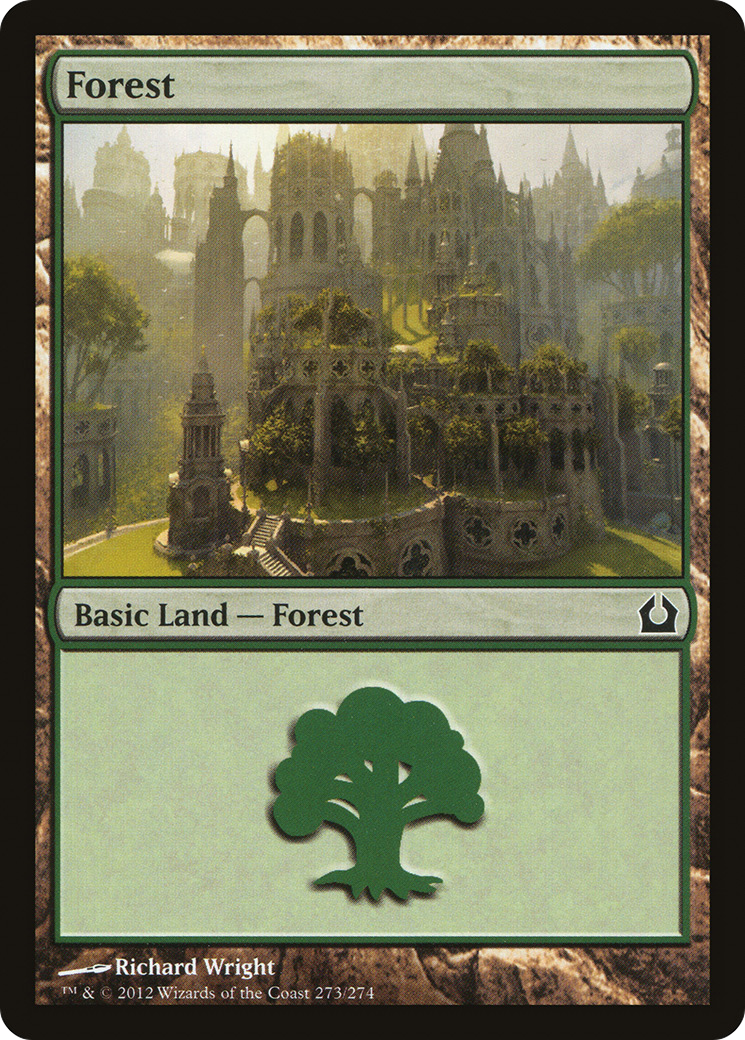 Forest (RTR-273) - Return to Ravnica Foil