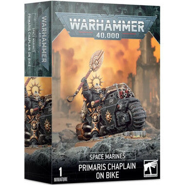 Warhammer 40K: Space Marines - Primaris Chaplain on Bike