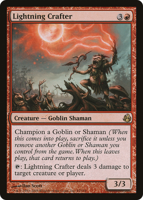 Lightning Crafter (MOR-093) - Morningtide Foil (HP)