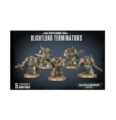 Warhammer 40K: Death Guard Blightlord Terminators