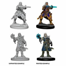 Pathfinder Battles Deep Cuts Unpainted Miniatures: Male Human Wizard