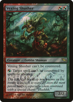 Vexing Shusher (PSHM-222★) - Shadowmoor Promos Foil (HP)