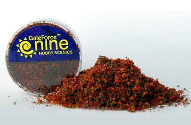 Gale Force Nine: Hobby Scenics - Hobby Round - Autumn Flock Blend